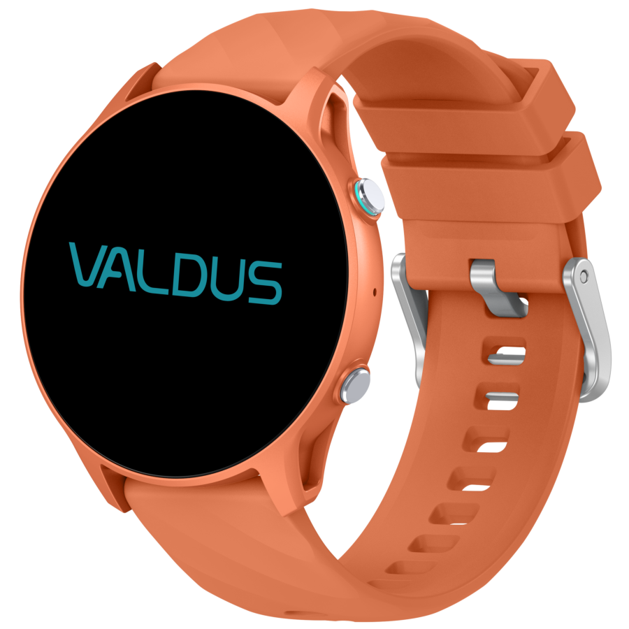 Fashion Hybrid Smart Watch Men Women Activity Tracker VL41-Gold-Metal2-Red