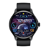 Fashion Hybrid Smart Watch Men Women Activity Tracker VL41-Gold-Metal1-Blue